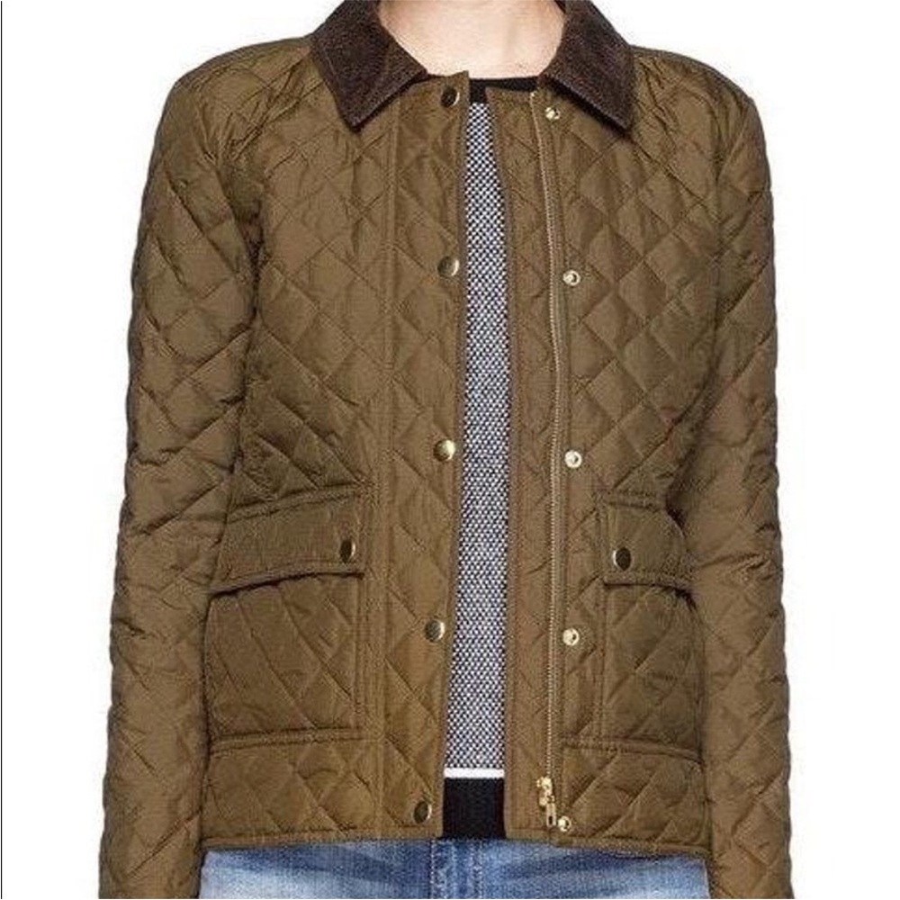 J. Crew Down Quilted Jacket